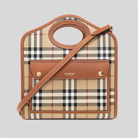 burberry cognac leren tas|thomas burberry handbags.